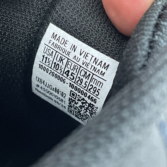 Reebok Mens DMX Max Black Walking Shoes Size 11.5 USA Lightweight Sole NWB S049 - Picture 6 of 9